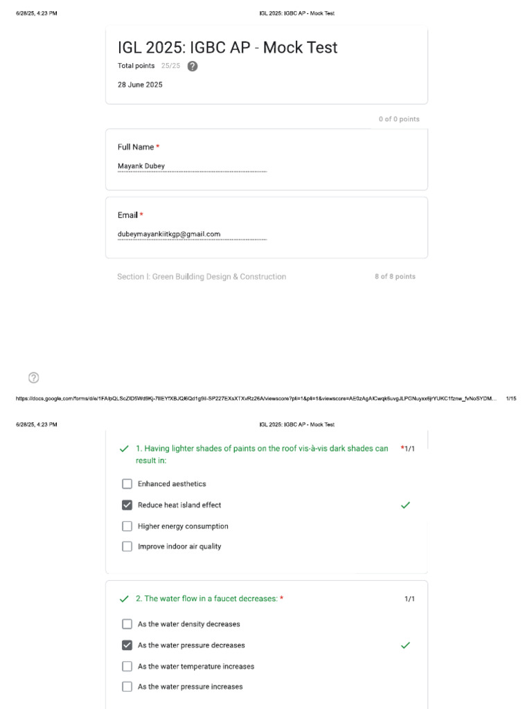 Mock Test | PDF