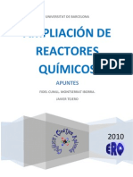 APUNTES DE AMPLIACIÓN DE REACTORES QUÍMICOS