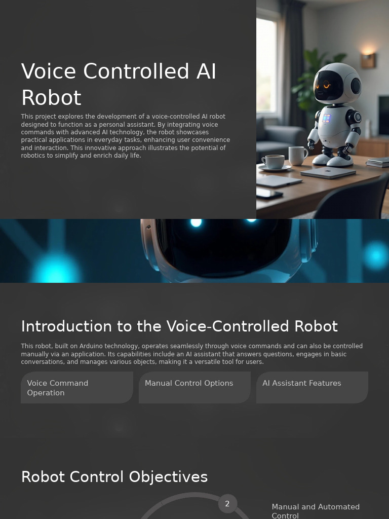 Voice-Controlled AI Robot Assistant | PDF | Artificial Intelligence ...