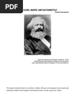 Era Karl Marx Um Satanista