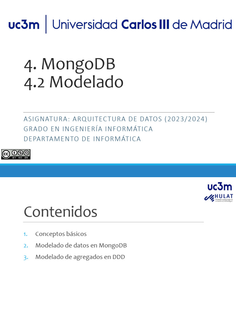 Modelado de Datos en MongoDB y DDD | PDF | No Sql | Mongo Db