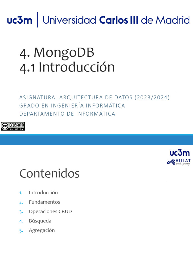 Introducción a MongoDB y BSON | PDF | Mongo Db | Json