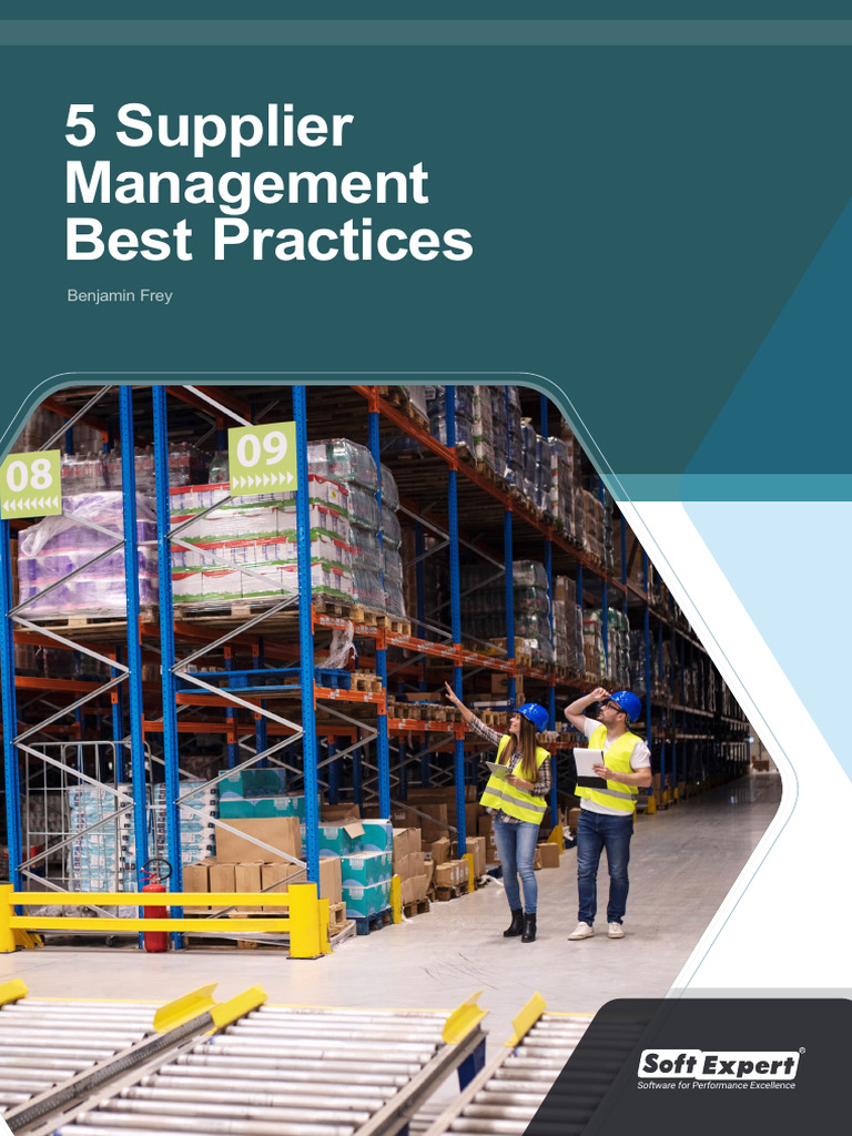 5 Supplier Management Best Practices | PDF | Supply Chain | Regulatory ...