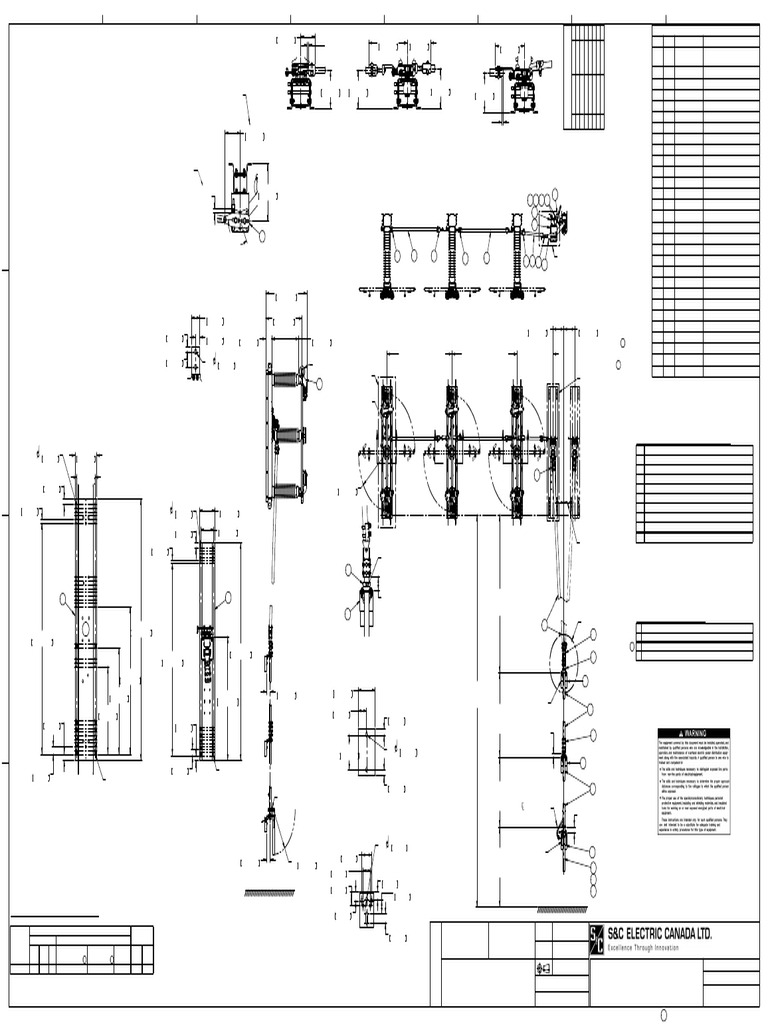 69KV Alduti-Rupter Switch Drawing | PDF | Pipe (Fluid Conveyance) | Switch