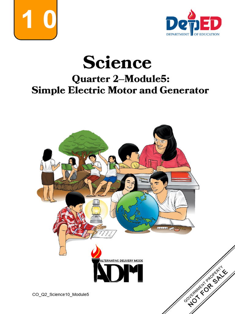 Simple Electric Motor and Generator | PDF | Electric Motor | Electric ...