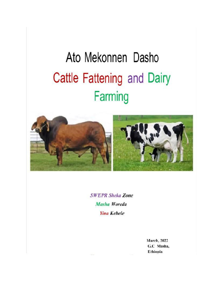 Cattle Farm | PDF