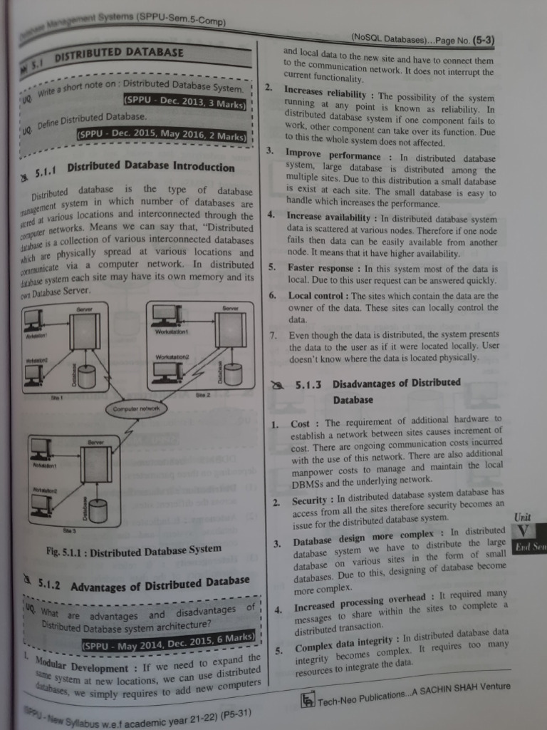 DBMS Unit 5 | PDF