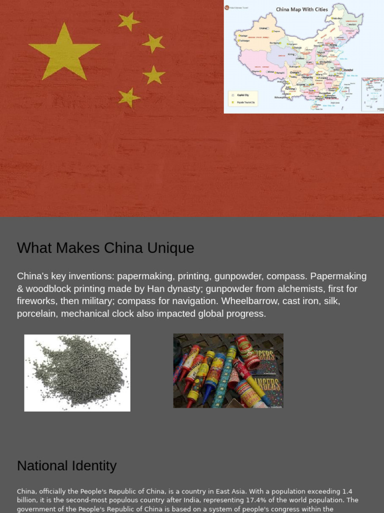 Unique Aspects of China’s Culture and History | PDF | China | World ...