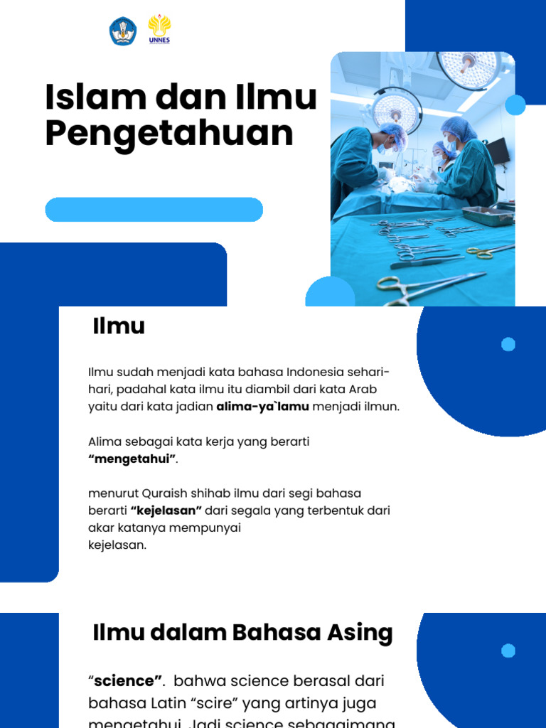 Peran Ilmu dalam Islam dan Pengetahuan | PDF
