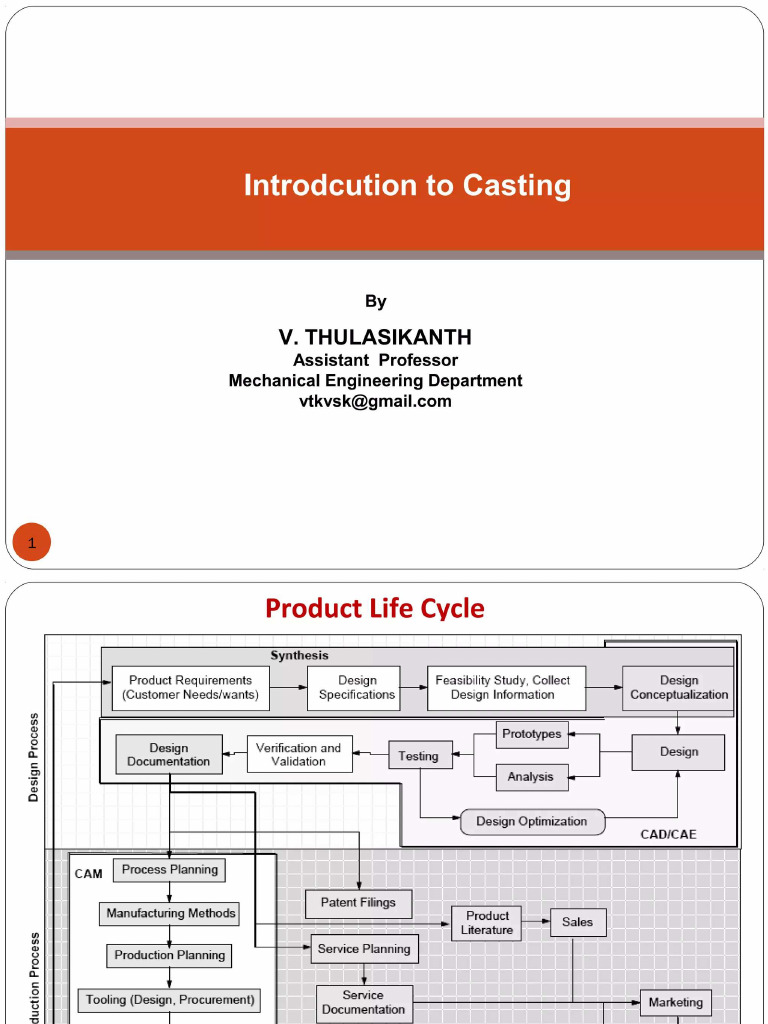 Introduction To Casting | PDF