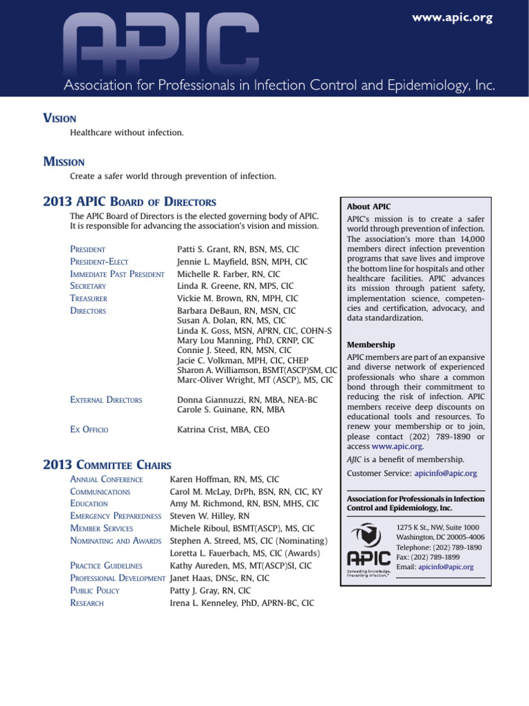APIC-Masthead_ymic | PDF | Health Economics | Medicine