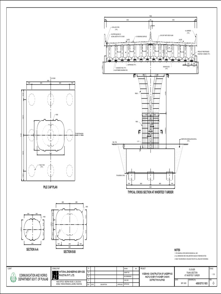 Flyover Construction Plan at Kachery Chowk | PDF | Building Technology ...
