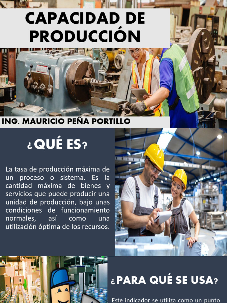 Capacidades de Producción y Planificación | PDF | Planificación | Economias