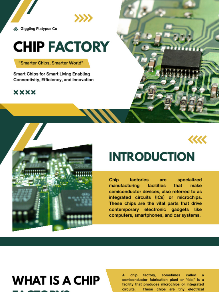 Chip Factory Overview: Manufacturing Microchips | PDF | Integrated ...