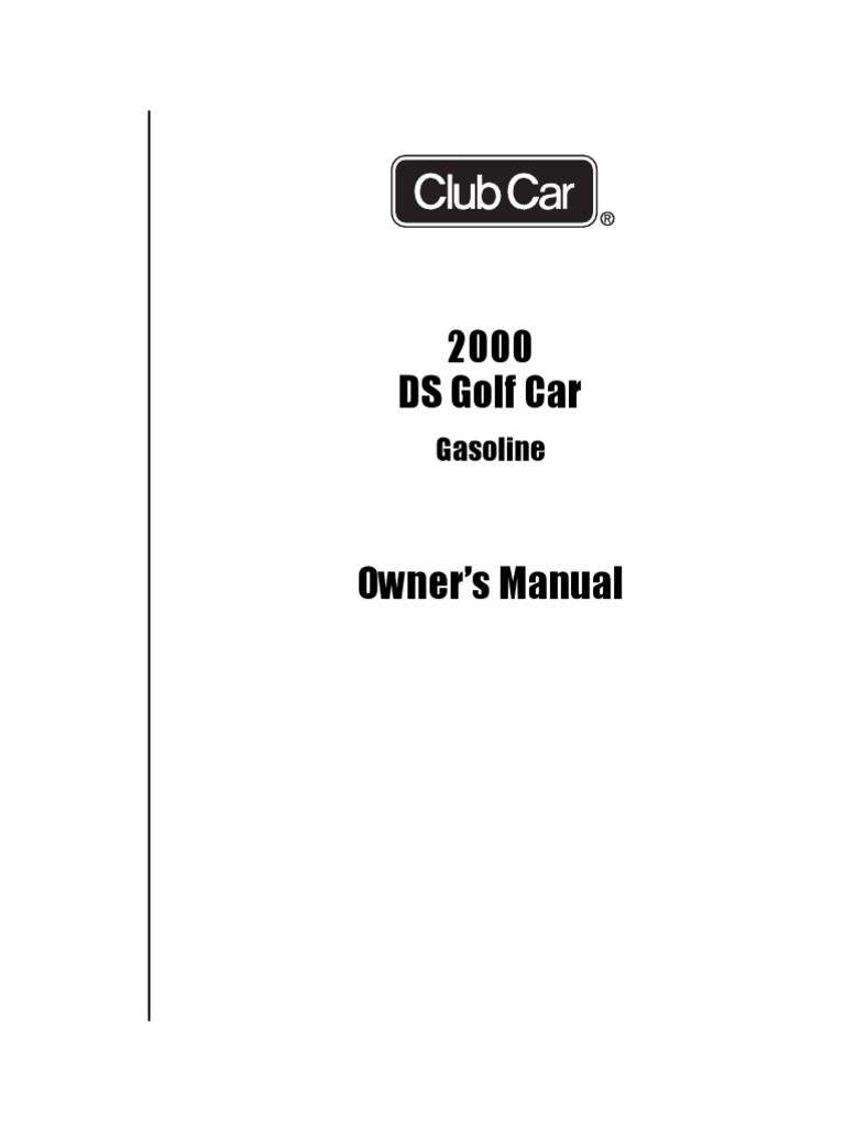 2018 CLUB CAR MANUAL intelligence overview