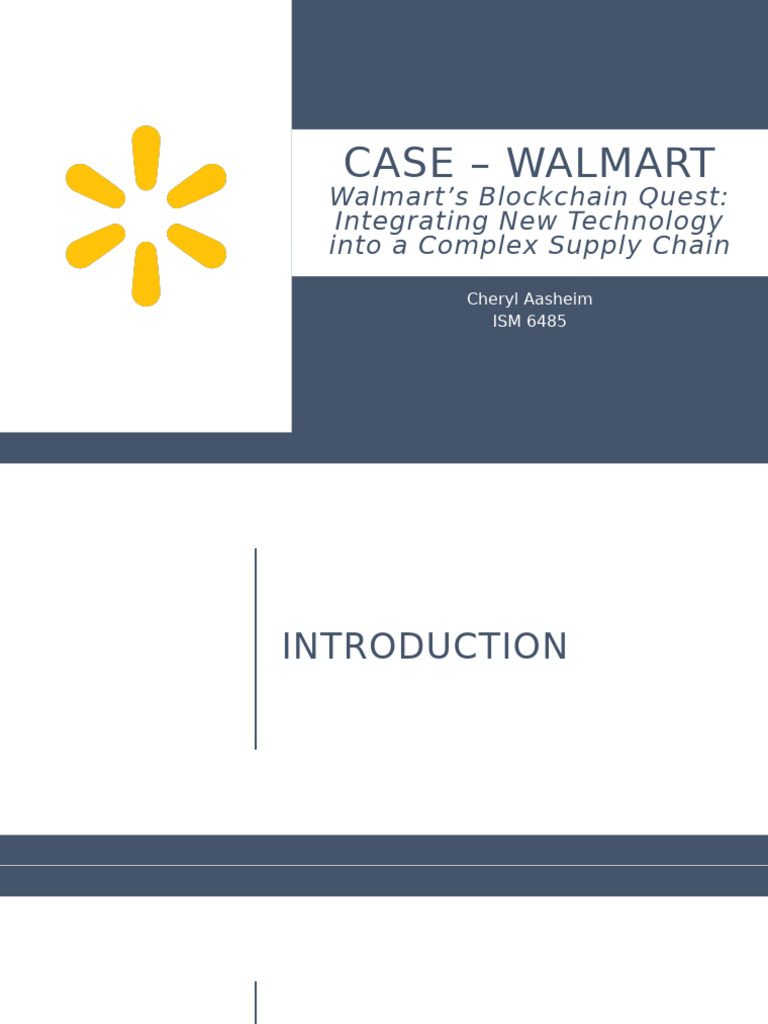 Case Walmart | PDF