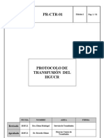 Protocolo de Transfusión 2011