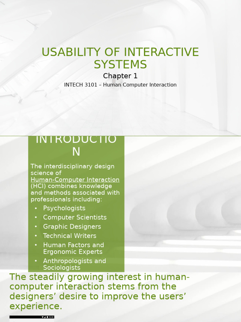Usability in Human-Computer Interaction | PDF | Usability | Computing