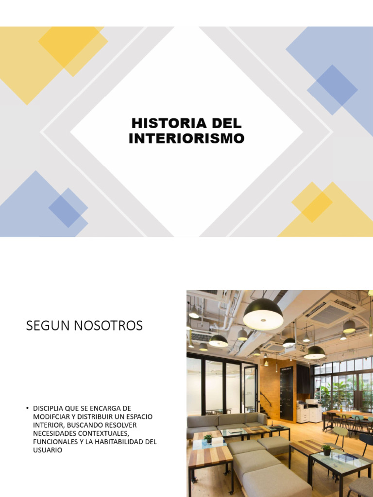Historia Del Interiorismo | PDF | Diseño de interiores | Art Nouveau