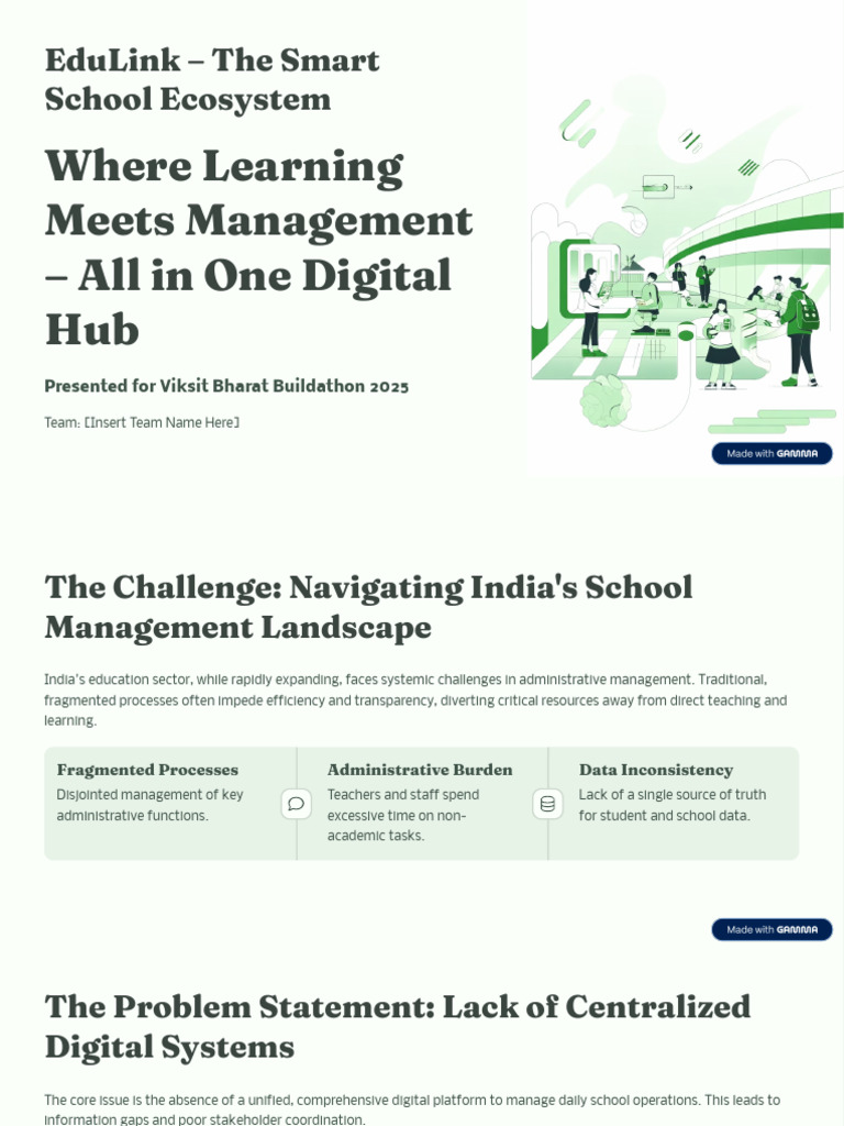 Integrated School Management Solution | PDF | Computing