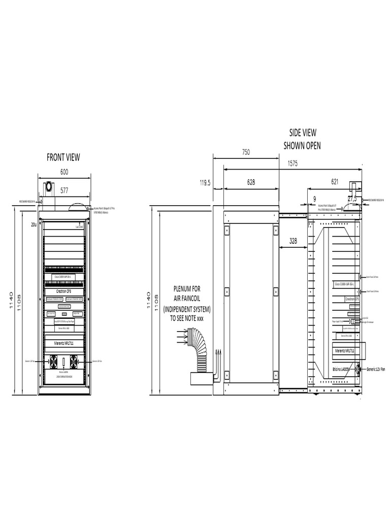 Rack Model Layout Estraibile Finale-Ruotato | PDF | Computer Hardware ...