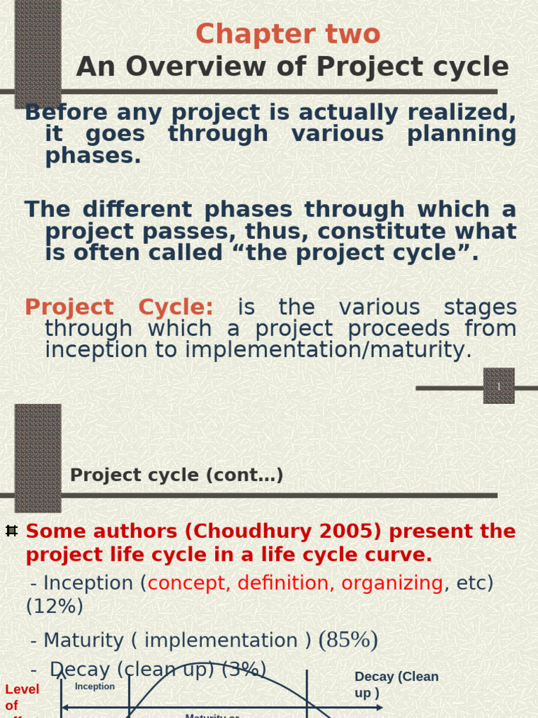 Overview of Project Cycle Phases | PDF | Feasibility Study ...