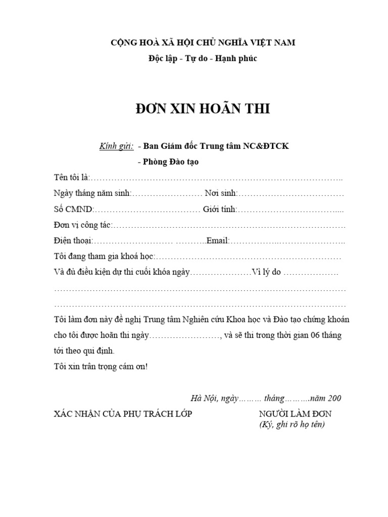 Don Xin Hoan Thi | PDF