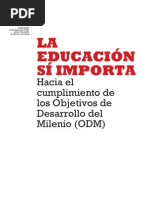 LA EDUCACIÓN SÍ IMPORTA