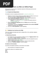 Cómo subir proyectos a GitHub paso a paso | PDF | Ingeniería de ...