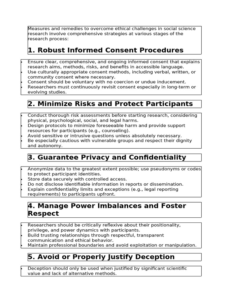 Robust Informed Consent Procedures | PDF | Consent | Informed Consent