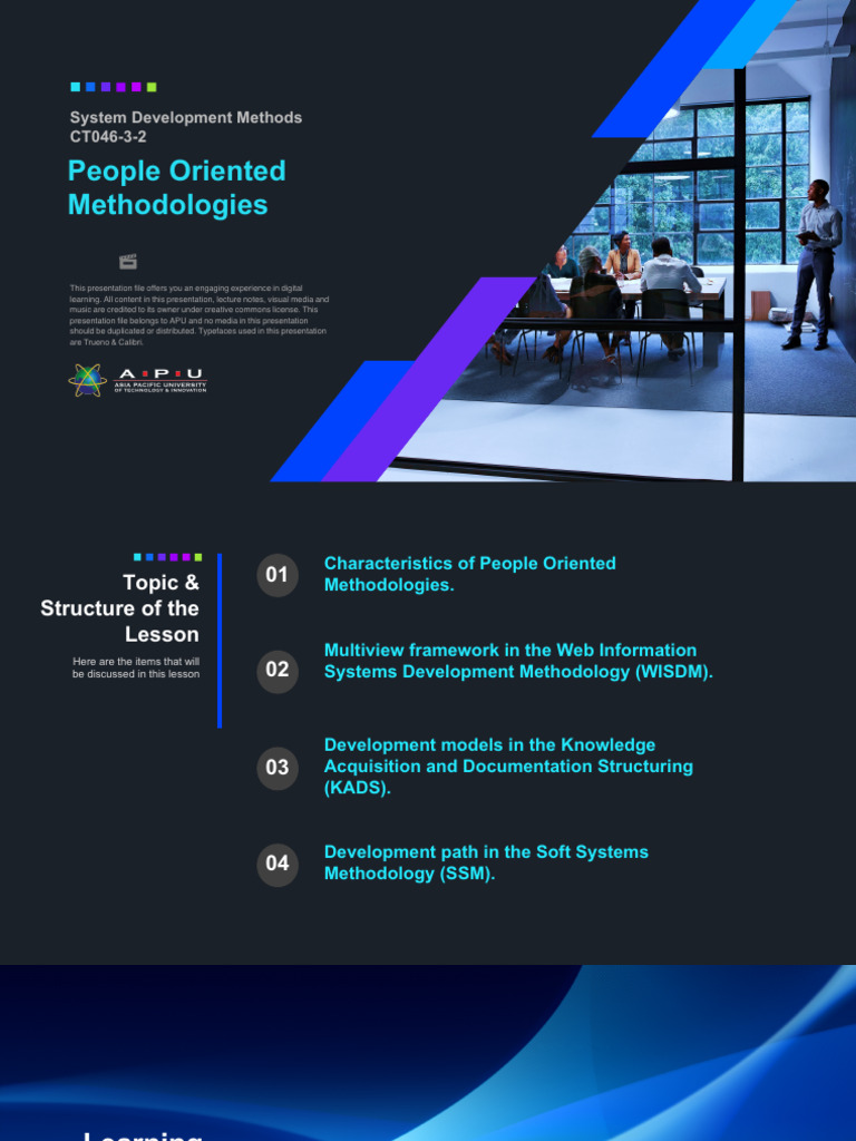 People Oriented Methodologies Overview | PDF | System | Conceptual Model