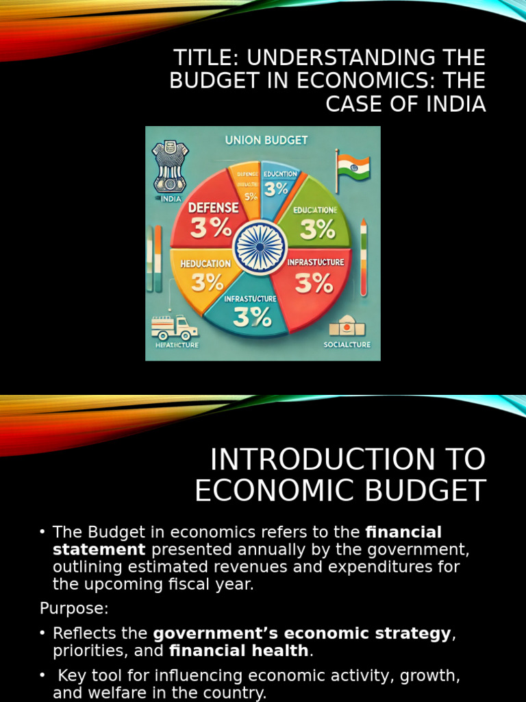 India's Economic Budget Explained | PDF | Government Budget Balance ...