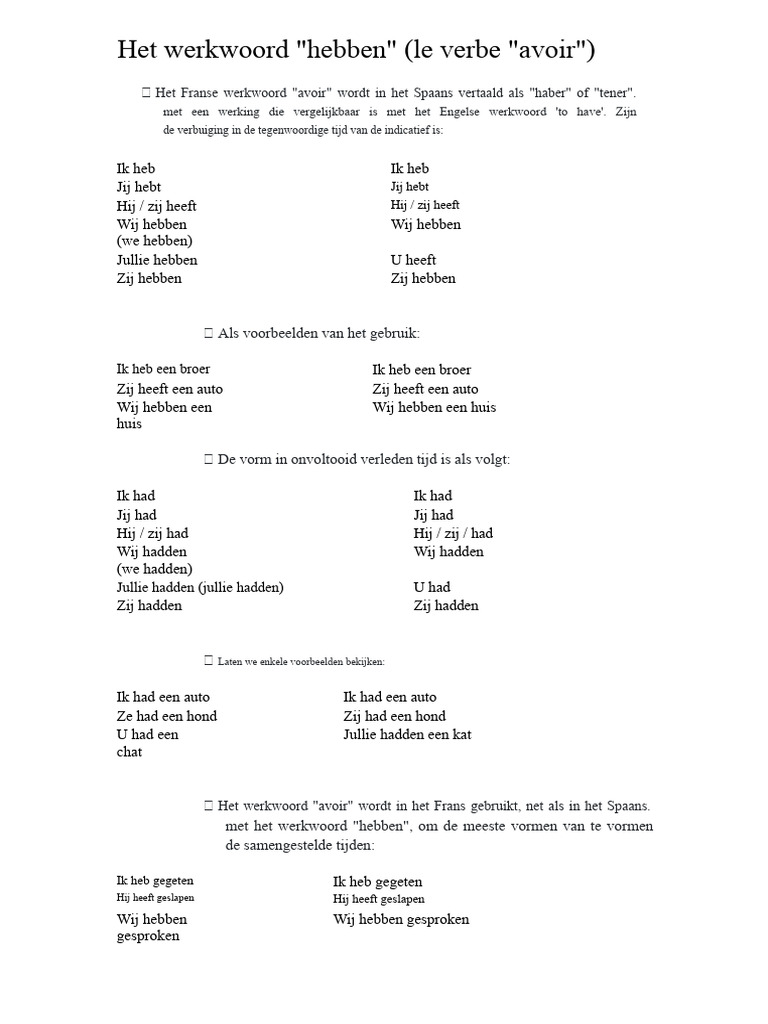 het-werkwoord-avoir-pdf
