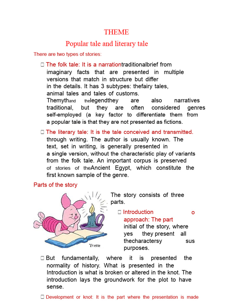 Types and Structure of Tales | PDF | Narrative | Folklore