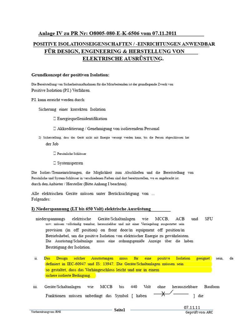 Positive Isolation | PDF