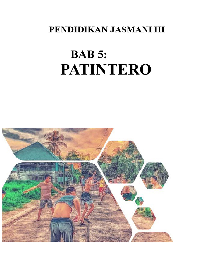 Rencana Pelajaran Patintero dalam Pendidikan Jasmani | PDF