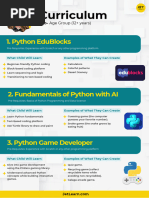 Python Coding with Edu-Blocks Guide | PDF | Python (Programming ...