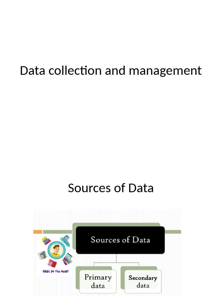 Data Collection and Management 1-1 | PDF | P Value | Level Of Measurement