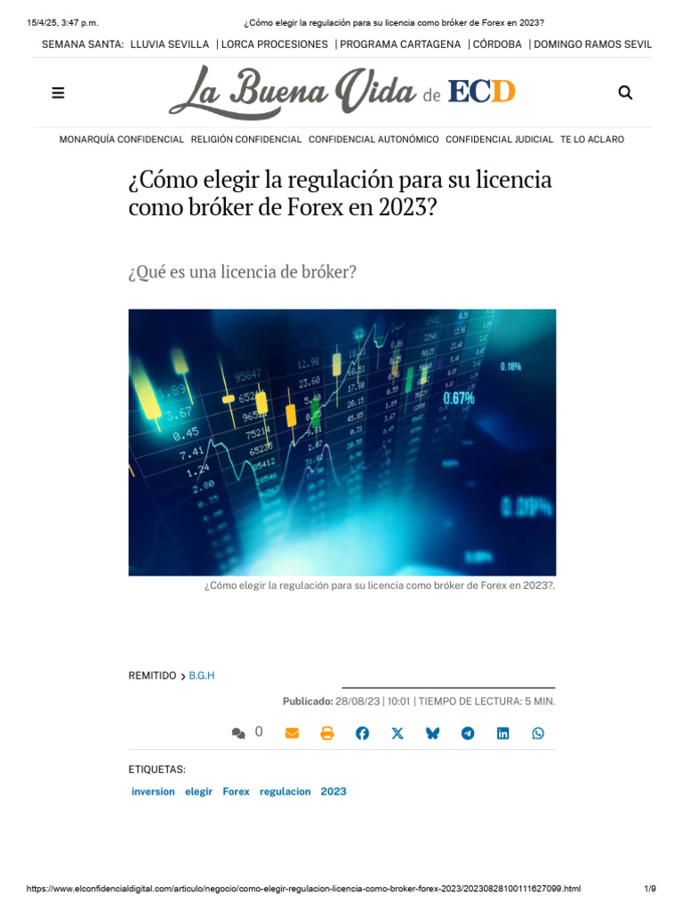 ¿Cómo Elegir La Regulación para Su Licencia Como Bróker de Forex en ...