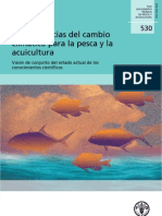 Consecuencias Del Cambio Climático para La Pesca y La Acuicultura.