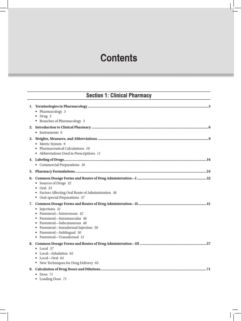 Clinical Pharmacy and Pharmacology Guide | PDF | Pharmacology | Dose ...