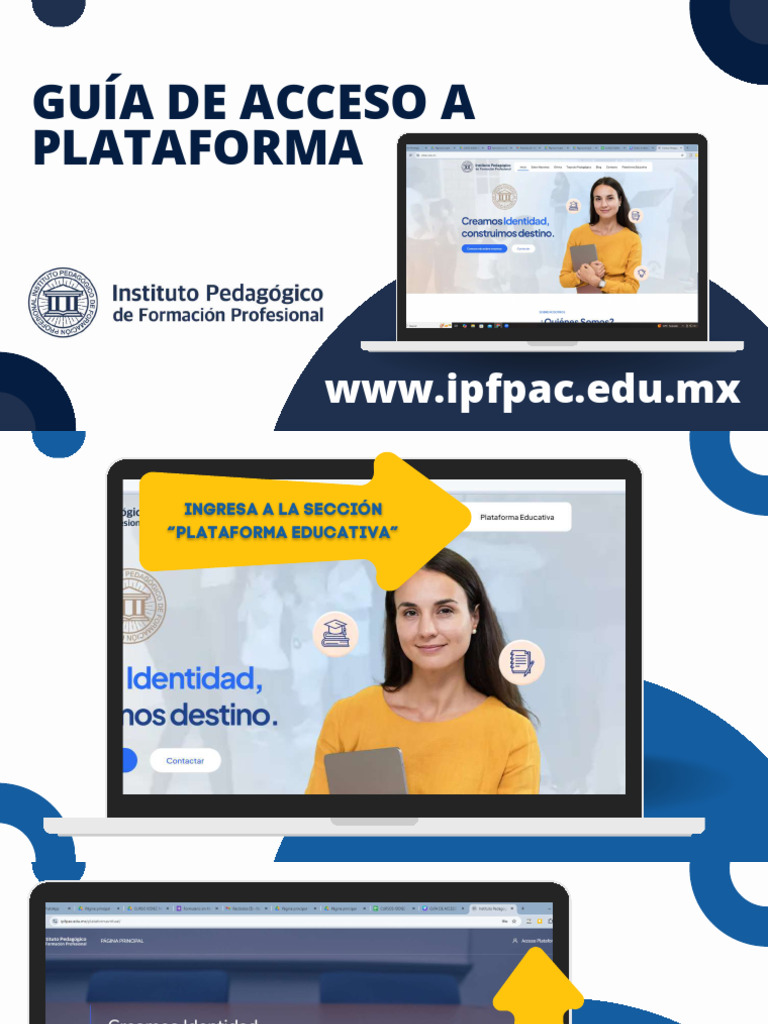 Acceso a la Plataforma Educativa IPFPAC | PDF