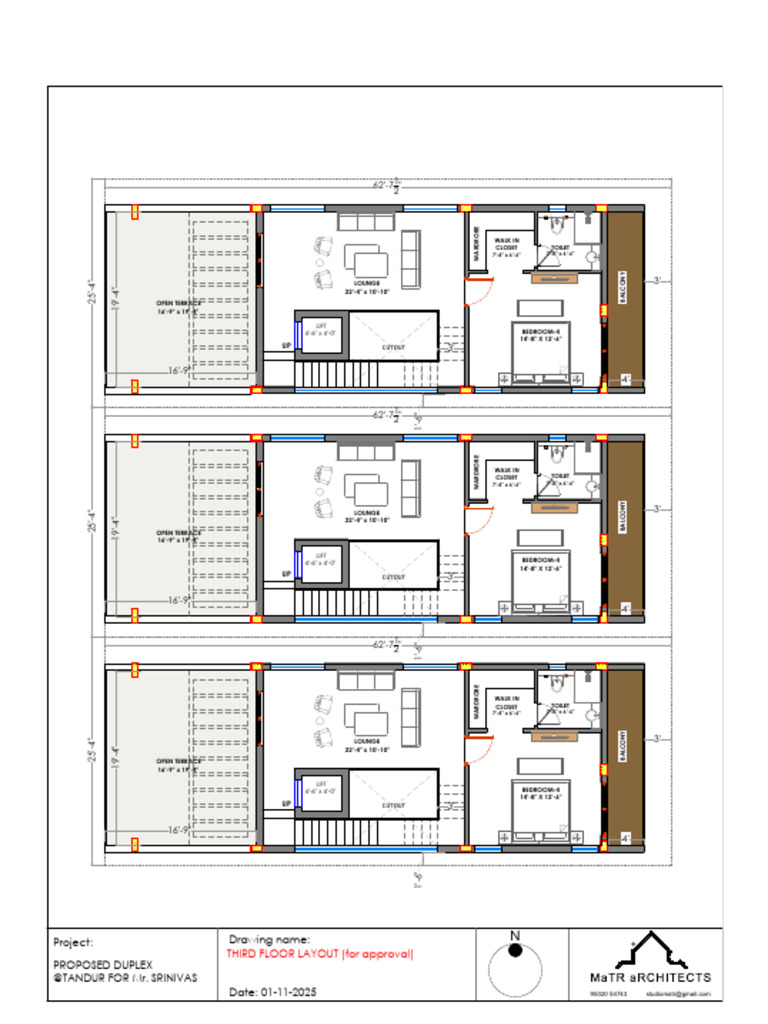4.tndr-Third Floor Plan Duplex | PDF