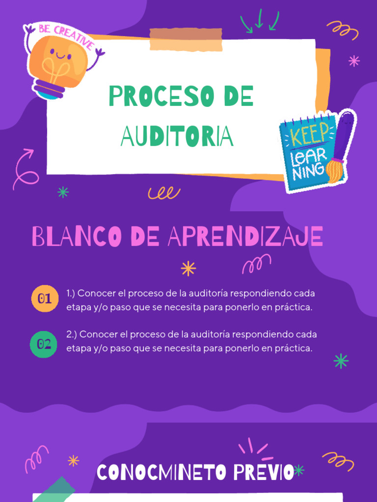 Proceso de Auditoria | PDF | Auditoría | Contralor