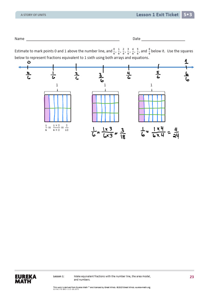 G5 M3 ExitTicket 01 - Merged | PDF | Algebra | Mathematical Concepts