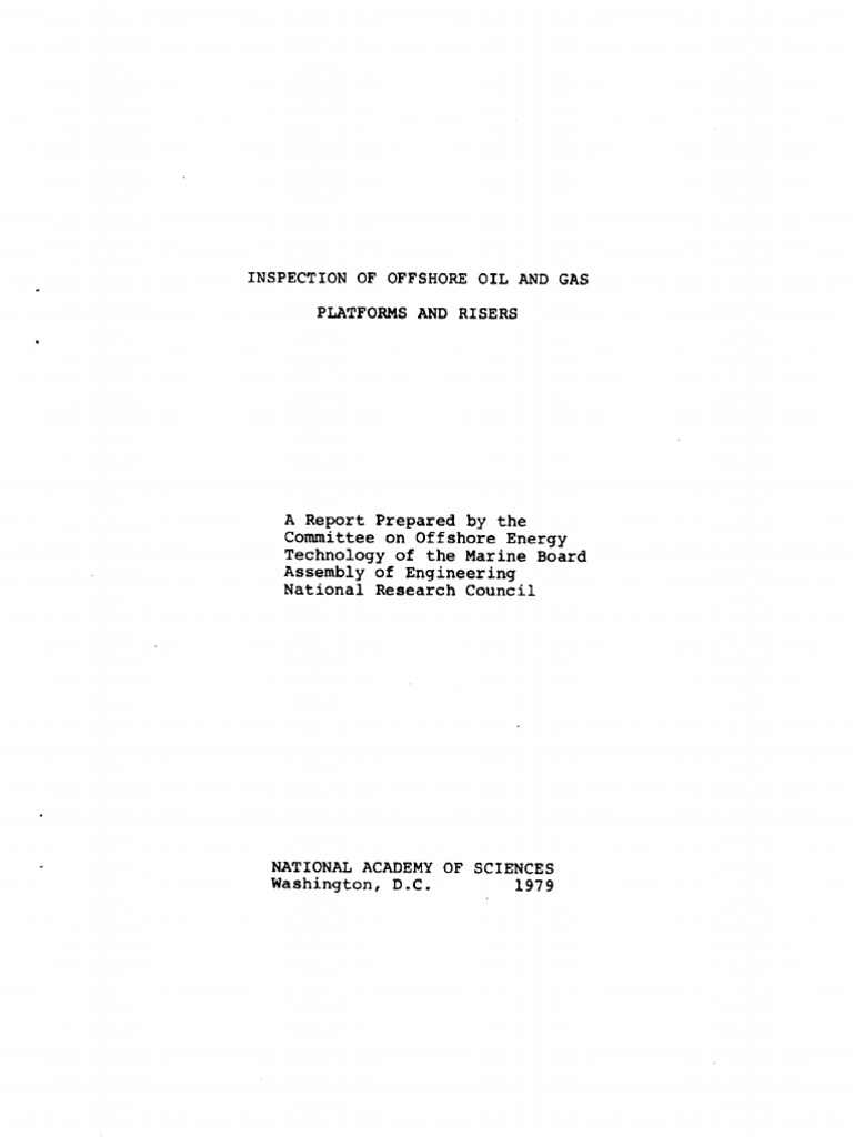 006AA - Offshore Platform Inspection | PDF