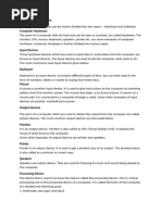 Understanding Computer Input-Output Cycle | PDF | Computer Data Storage ...