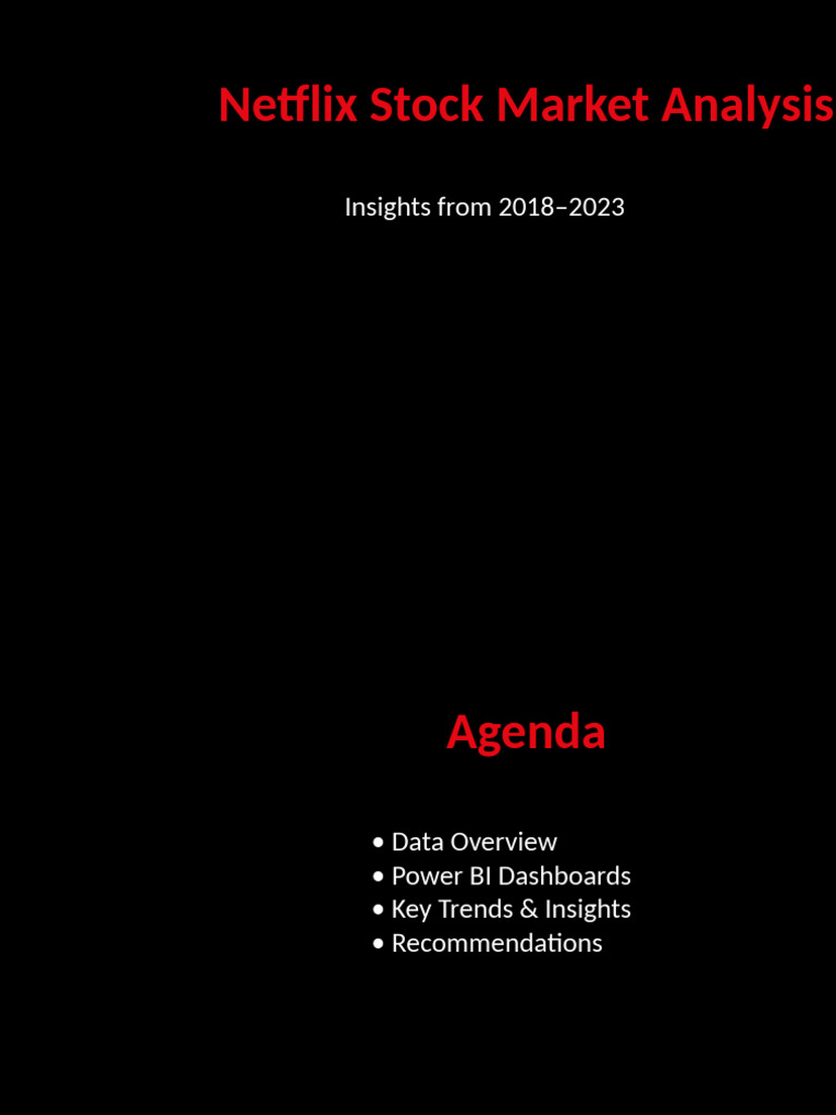 Netflix Professional Analysis | PDF