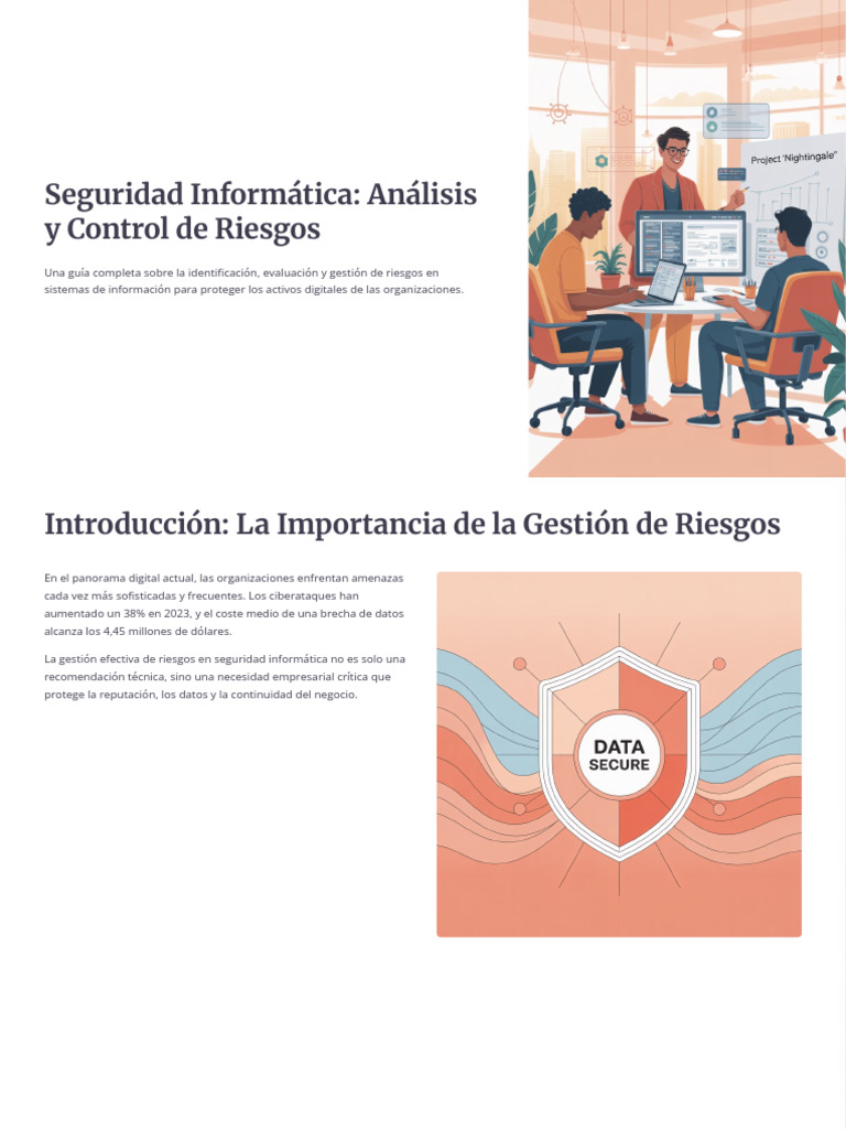 Análisis y Control de Riesgos en Ciberseguridad | PDF | La seguridad ...