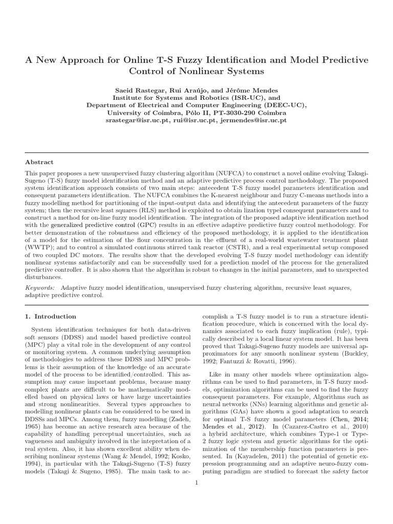 jvc2016 V22n7apr 1820 Web | PDF | Cluster Analysis | Fuzzy Logic